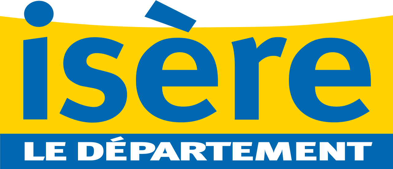 Logo du département de l'Isère, partenaire de La Fourmi